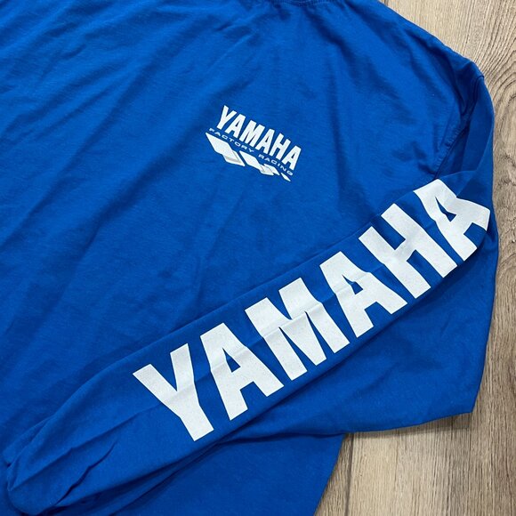 Vintage 1998 YAMAHA Racing Powertour Long-Sleeve Shirt sz LARGE L - Picture 3 of 7